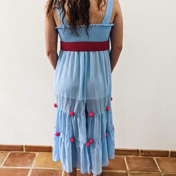 NWT Pom Pom Beach Maxi Summer Dress - Picture 10 of 12